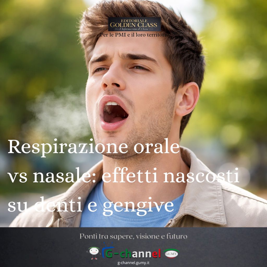 Respirazione orale vs nasale: effetti nascosti su denti e gengive